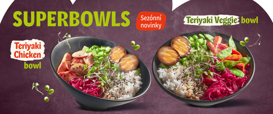 Objevte zimní kouzlo s našimi novými Teriyaki bowls!