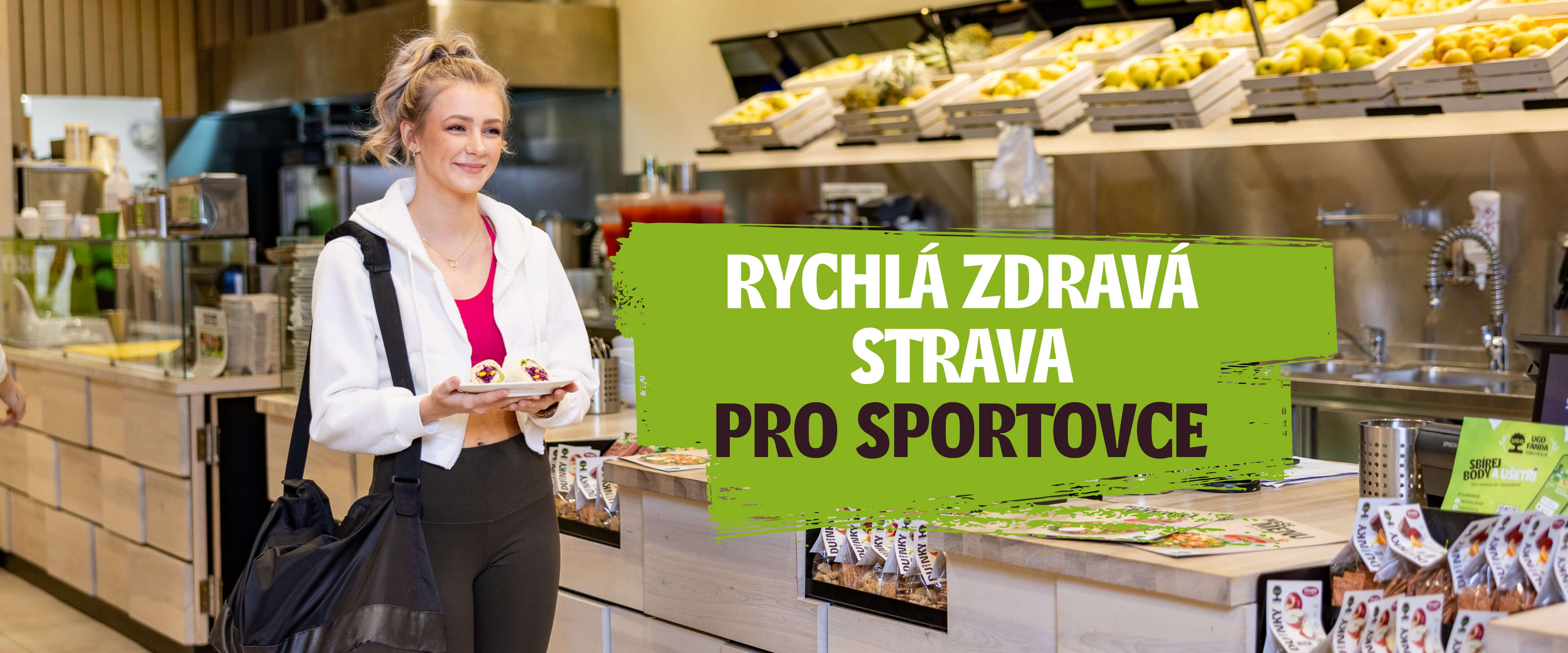 UGO nabízí rychlou zdravou stravu pro sportovce